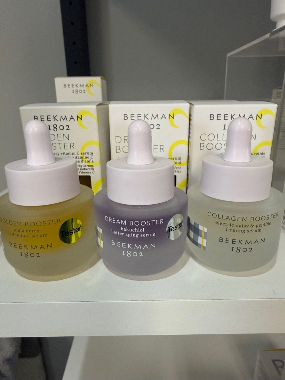 Beekman 1802 serum set of 3 NIB